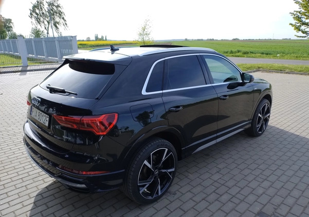 Audi Q3 cena 128500 przebieg: 38000, rok produkcji 2020 z Jarosław małe 67